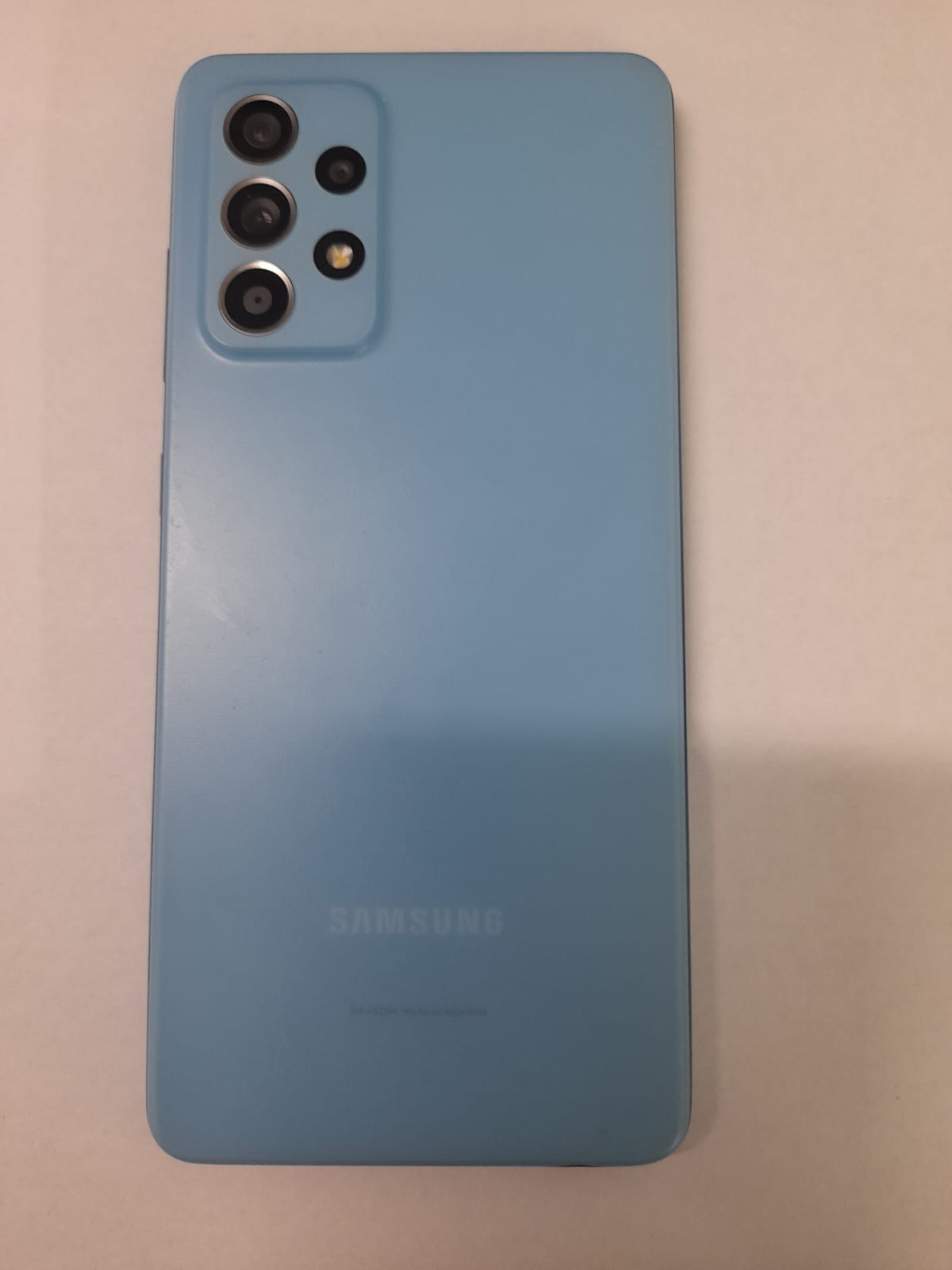 SAMSUNG A52 CELESTE