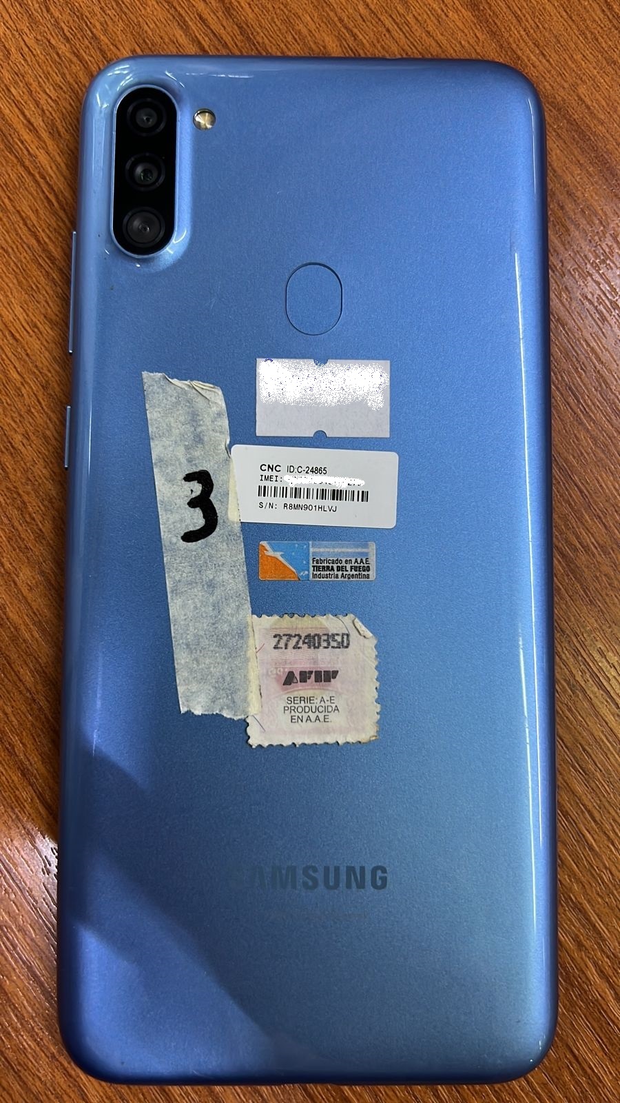 SAMSUNG A11 - AZUL
