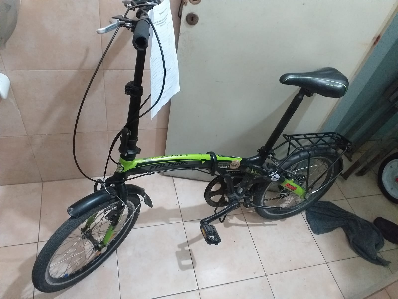 BICICLETA AURORA FOLDING SMART