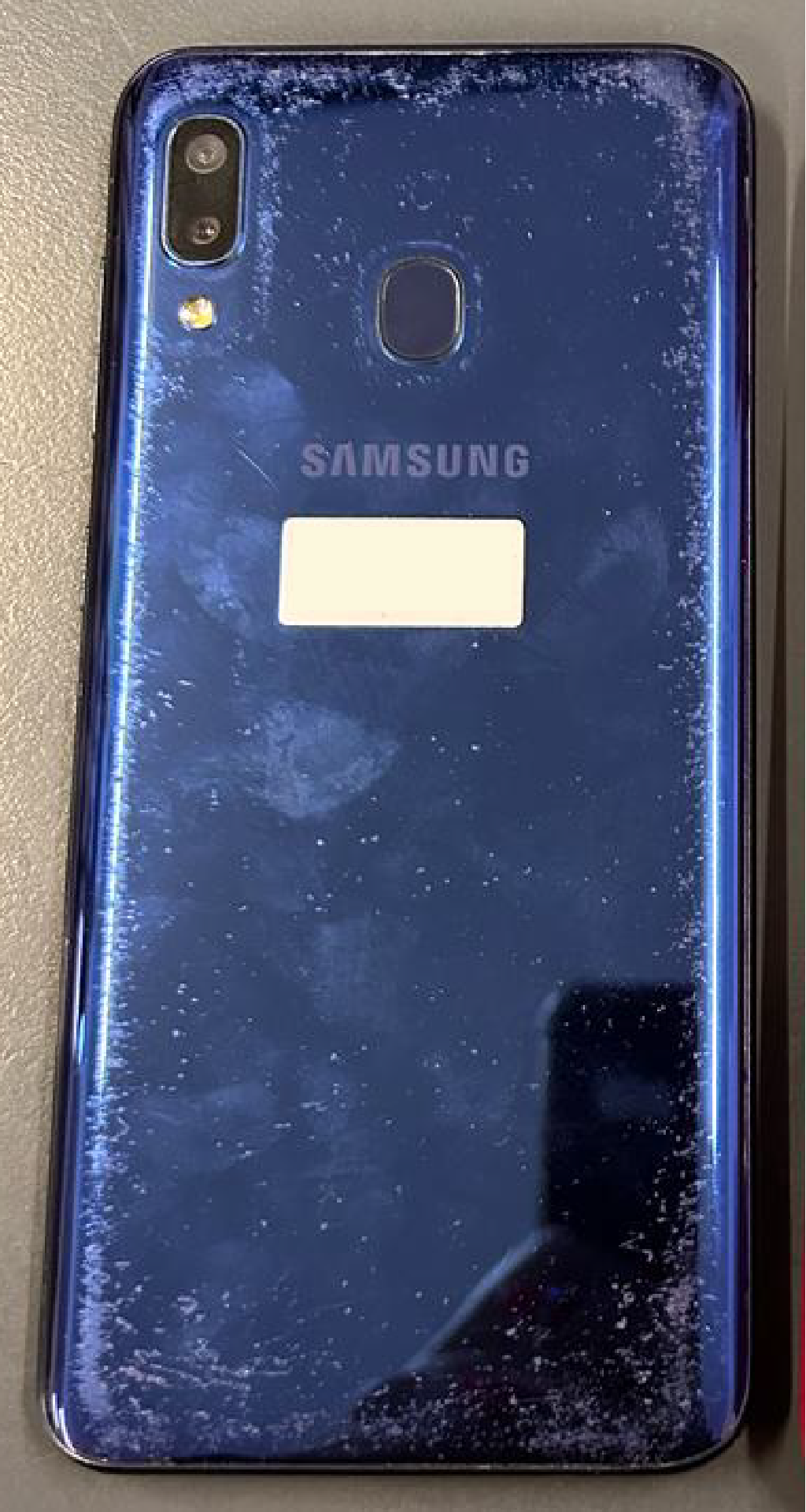 CELULAR SAMSUNG AZUL METALIZADO