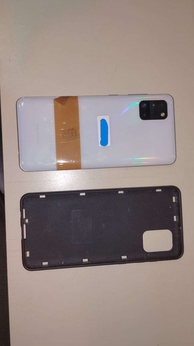 TELEFONO CELULAR MARCA SAMSUNG A31 DE COLOR BLANCO