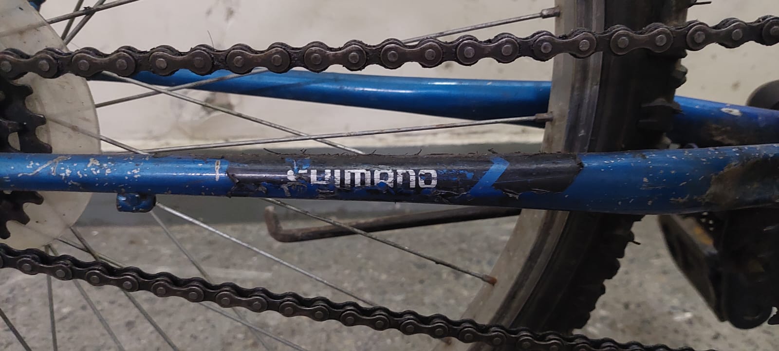 BICICLETA PLAYERA AZUL