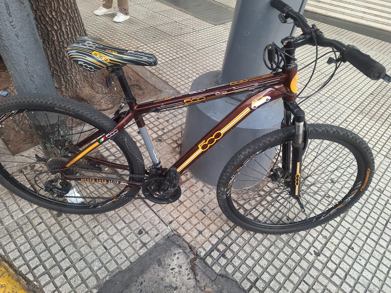 BICICLETA FIAT 500